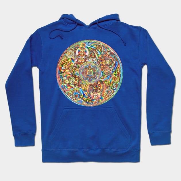 Mandala BUDDHA Hoodie by ARTofDiNo